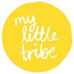 my little tribe logo white